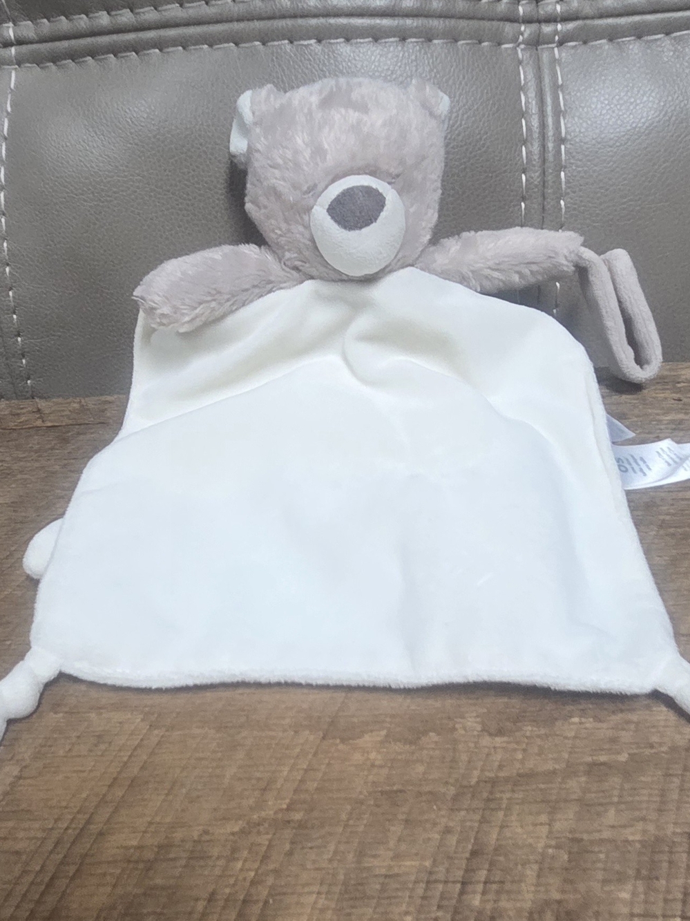 Carter's Soft Plush Teddy Bear Security Blanket for Baby Bin PP